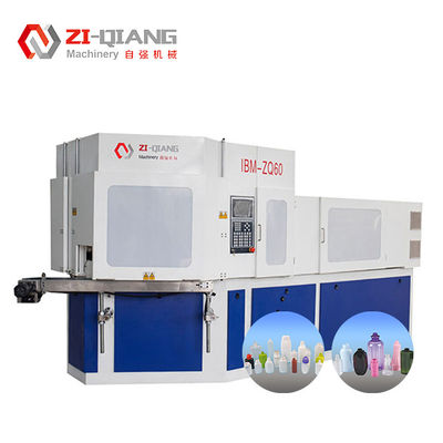 شراء ZQ60 IBM Injection Blow Molding Machine with 600*390mm Max Platen Size and 160mm Injection Stroke for Plastic Bottles online manufacture